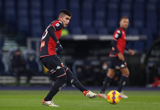 ROME, ITALY - DECEMBER 17: Johan Vasquez of Genoa during the Serie A match between SS Lazio and Genoa CFC at Stadio Olimpico on December 17, 2021 in Rome, Italy. (Photo by Paolo Bruno/Getty Images) ROME, ITALY - DECEMBER 17: Johan Vasquez of Genoa during the Serie A match between SS Lazio and Genoa CFC at Stadio Olimpico on December 17, 2021 in Rome, Italy. (Photo by Paolo Bruno/Getty Images)