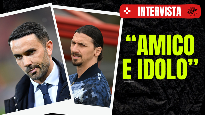Raffaele Palladino Zlatan Ibrahimovic AC Milan