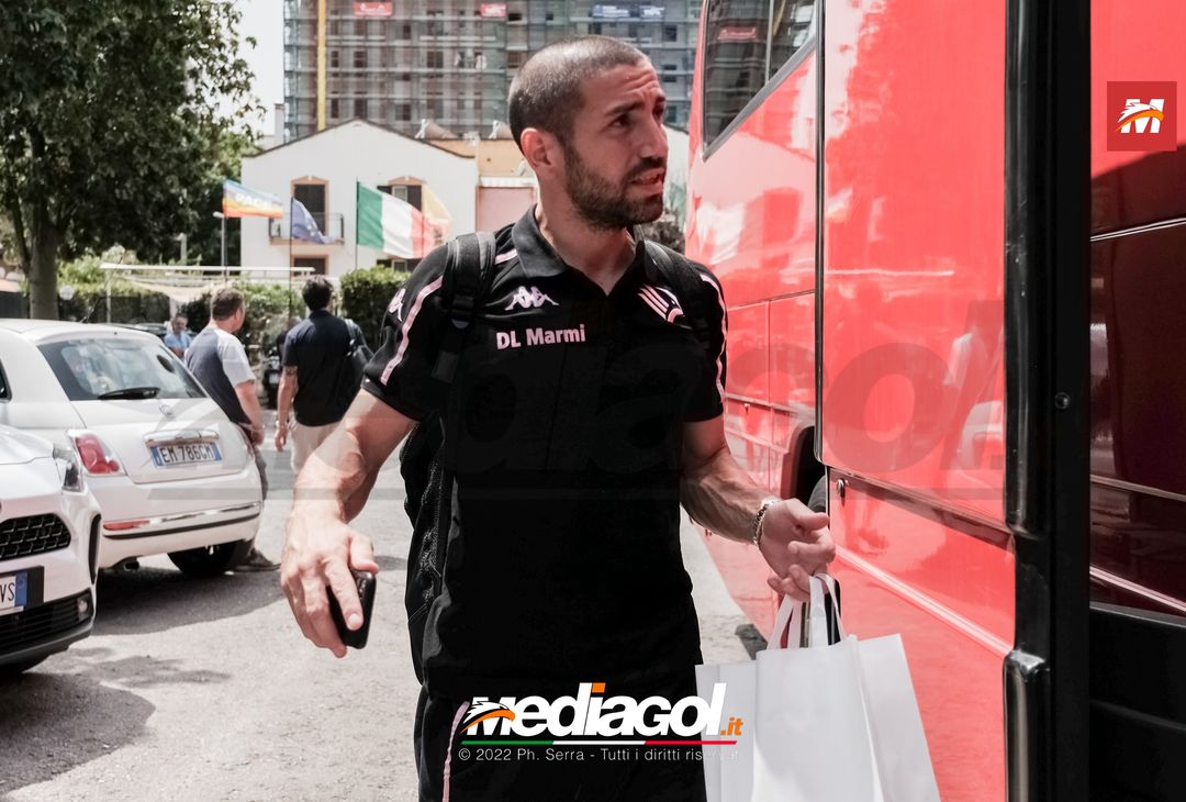 FOTO Bari-Palermo, rosanero in partenza da “Casena dei Colli” (Gallery) - immagine 50