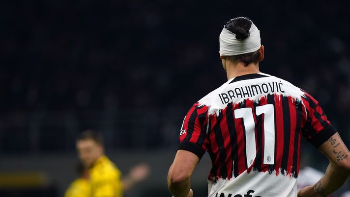 Zlatan Ibrahimovic AC Milan Milan-Bologna 0-0 Serie A 2021-2022