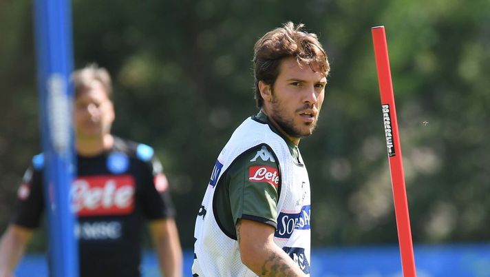 Simone Verdi in allenamento con il Napoli (foto: Getty Images) 