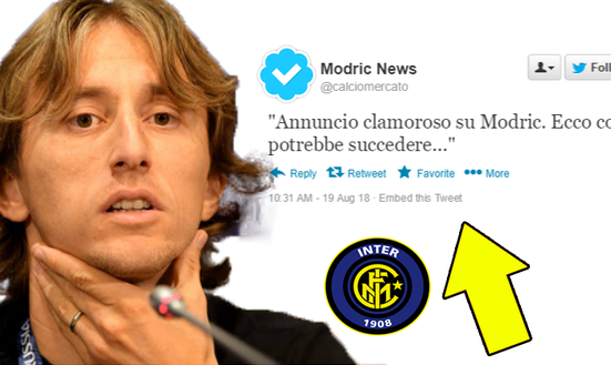 Calciomercato Inter, grosse conferme su Modric Calciomercato Inter, grosse conferme su Modric