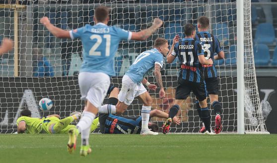 Il goal di Immobile Il goal di Immobile