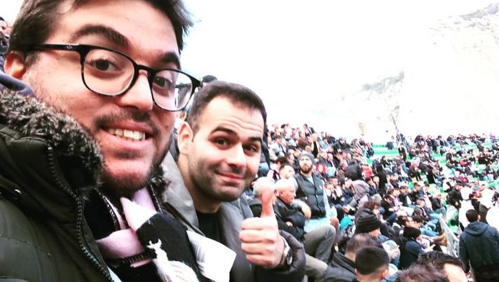 Tifosi palermitani felici per il 2-0 nel derby, tifosi messinesi furenti per l'arbitro 