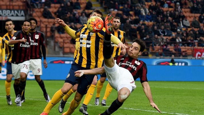 Giacomo Bonaventura in Milan - Verona (credits: GETTY Images) 
