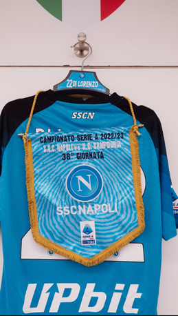 Gagliardetto Napoli Campioni