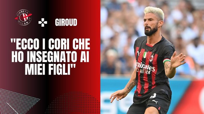 Intervista Giroud AC Milan DAZN