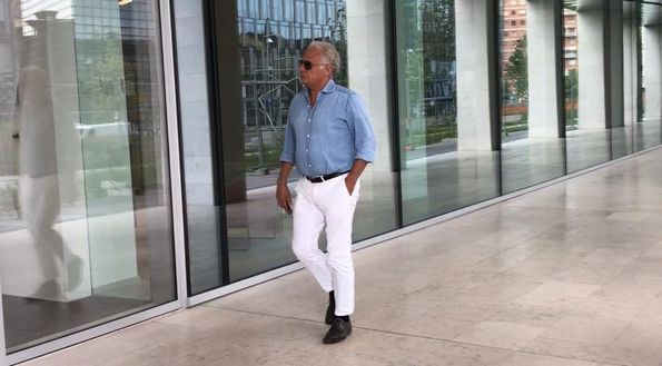  Tinti raggiunge la sede dell'Inter 