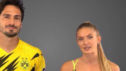 Hummels, allenamento speciale con… l’atleta più sexy del mondo Alica Schmidt
