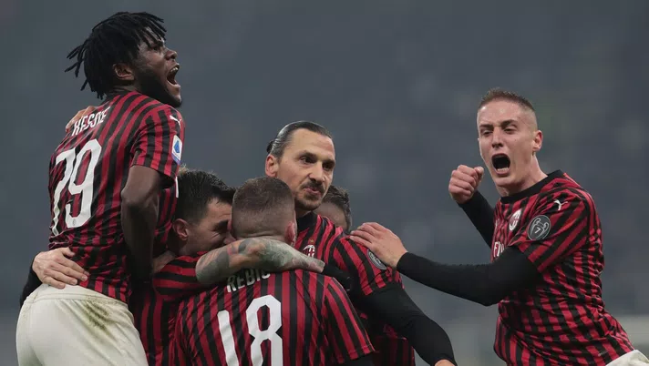 Il Milan esulta per un gol (credits: GETTY Images)