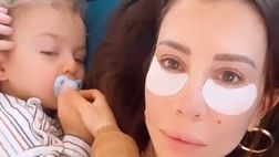 VIDEO/ I piccoli Lorenzo e Leonardo non danno tregua alle occhiaie di Lady D’Ambrosio