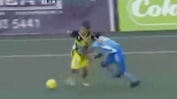 VIDEO / Baby fenomeno: ne salta 5, poi l’assist al bacio