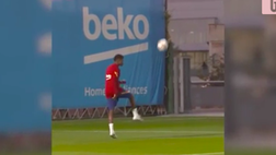 VIDEO Barcellona, Ansu Fati e la magia prima dell’infortunio: lo stop in allenamento è da urlo!