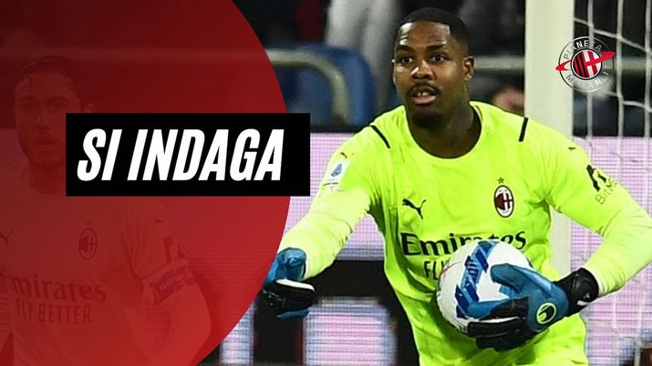 Mike Maignan Cagliari-Milan 0-1 Serie A 2021-2022