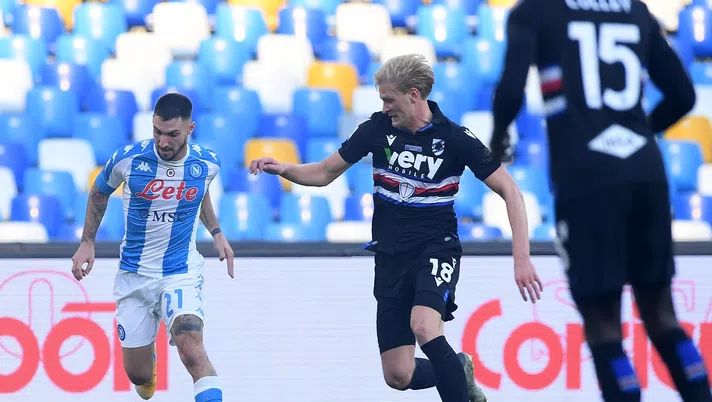 Matteo Politano (Photo by SSC NAPOLI via Getty Images)