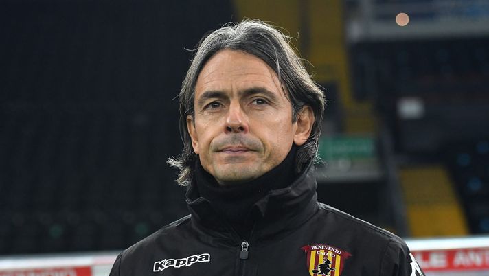 Filippo Inzaghi (allenatore Benevento), ex attaccante ed ex tecnico del Milan | Serie A News (Getty Images)