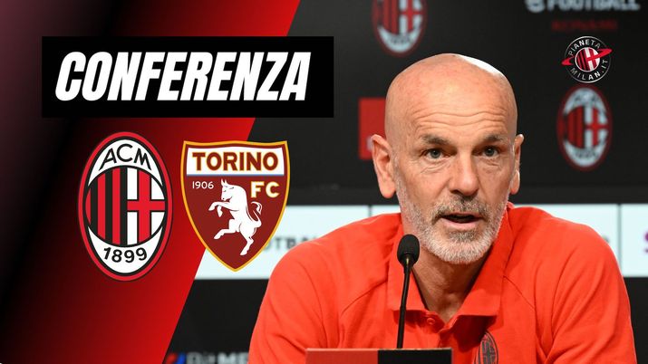 conferenza stampa Pioli Milan-Torino Serie A 2022-2023