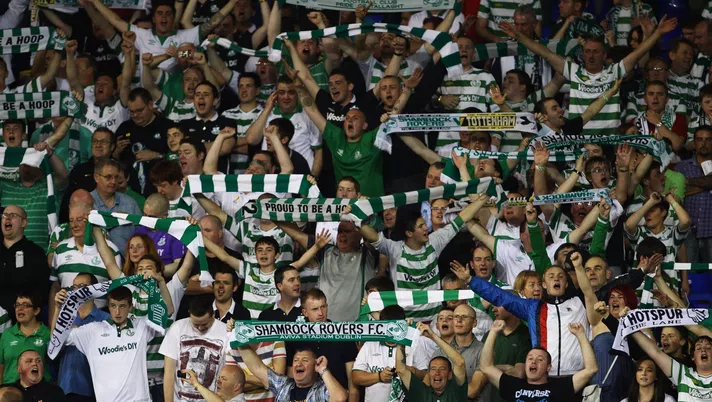 I tifosi dello Shamrock Rovers (credits: GETTY Images)