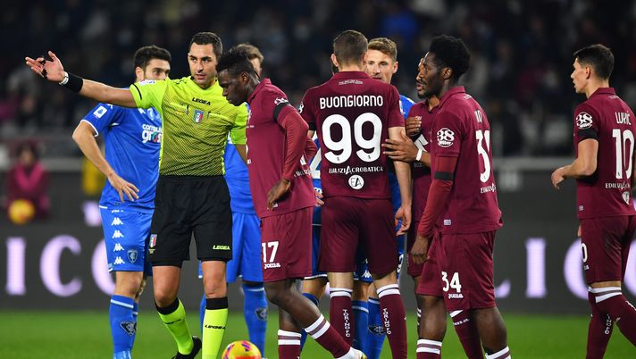 Torino, un solo precedente con Colombo: il rosso a Singo cambiò la partita - immagine 1