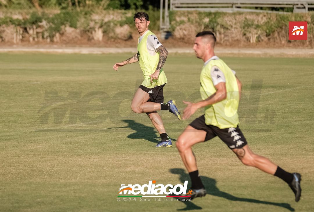 FOTO RITIRO PALERMO, la squadra di mister Baldini si allena a Boccadifalco (Gallery) - immagine 97