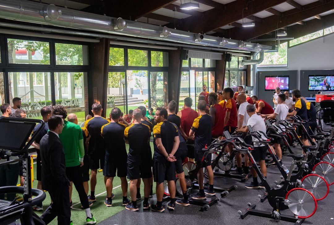 Roma, lavoro a Trigoria in vista della Salernitana – FOTO GALLERY - immagine 5