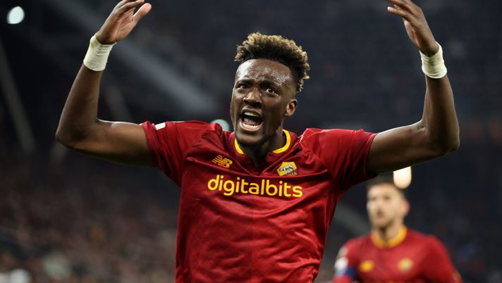 Tammy Abraham, attaccante della Roma (getty images)