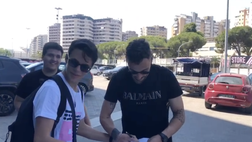 VIDEO Palermo, selfie-autografi ed entusiasmo per Pigliacelli: “Non vedevo l’ora”