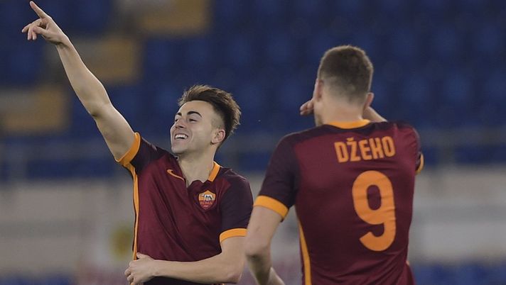 Stephan El Shaarawy Edin Džeko Roma
