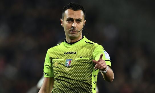 L'arbitro Marco Di Bello | Serie A News (Getty Images) Cagliari-Milan 0-1 Serie A 2021-2022 Di Bello