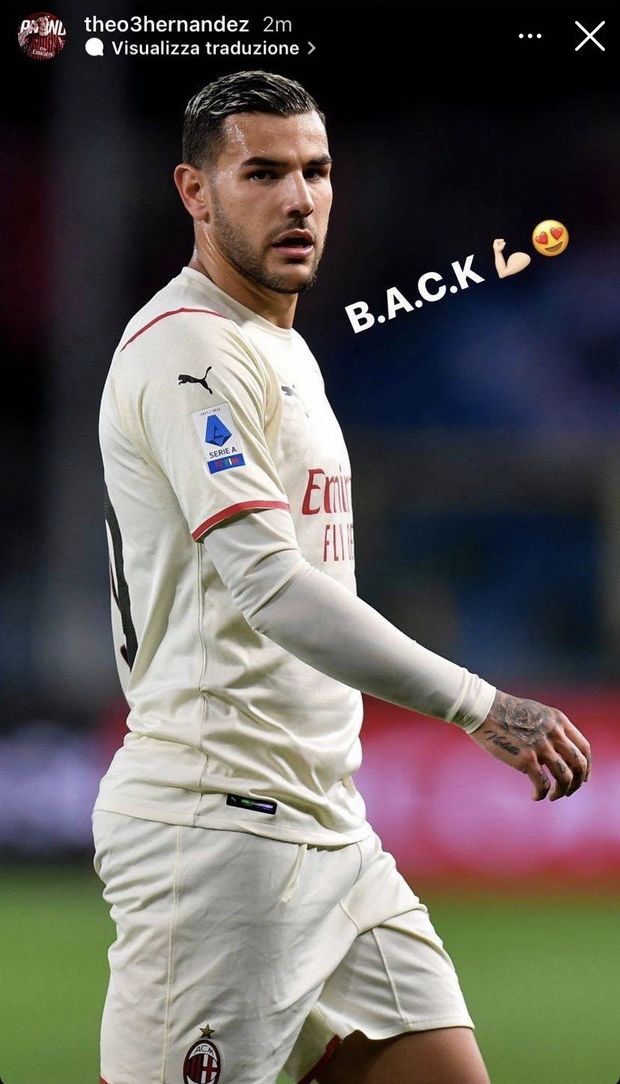Theo Hernández AC Milan