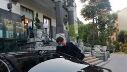 VIDEO/ Mirante, che eleganza! L’arrivo alla Columbus per le visite mediche