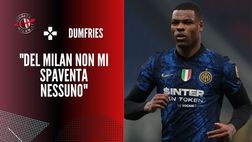 Inter-Milan, Dumfries: “Partita unica. Ibrahimovic è un grande”