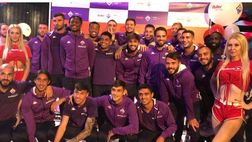 FOTO VN – Da Riga: i giocatori della Fiorentina incontrano i tifosi al Casinò