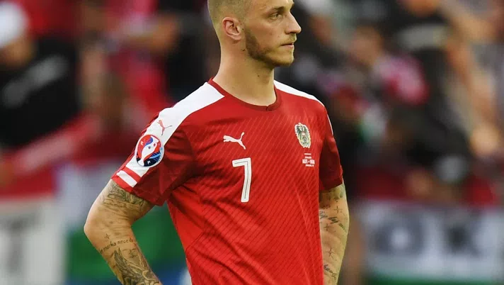 Marko Arnautovic, attaccante del West Ham e dell'Austria (credits: GETTY Images)