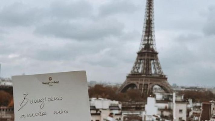 Alice Campello innamoratissima. L’ultimo regalo di Morata arriva a Parigi - immagine 1