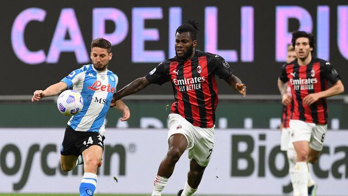 Franck Kessié AC Milan Milan-Napoli Serie A