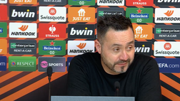 VIDEO SKY / De Zerbi: “De Rossi un amico, non in competizione con lui”