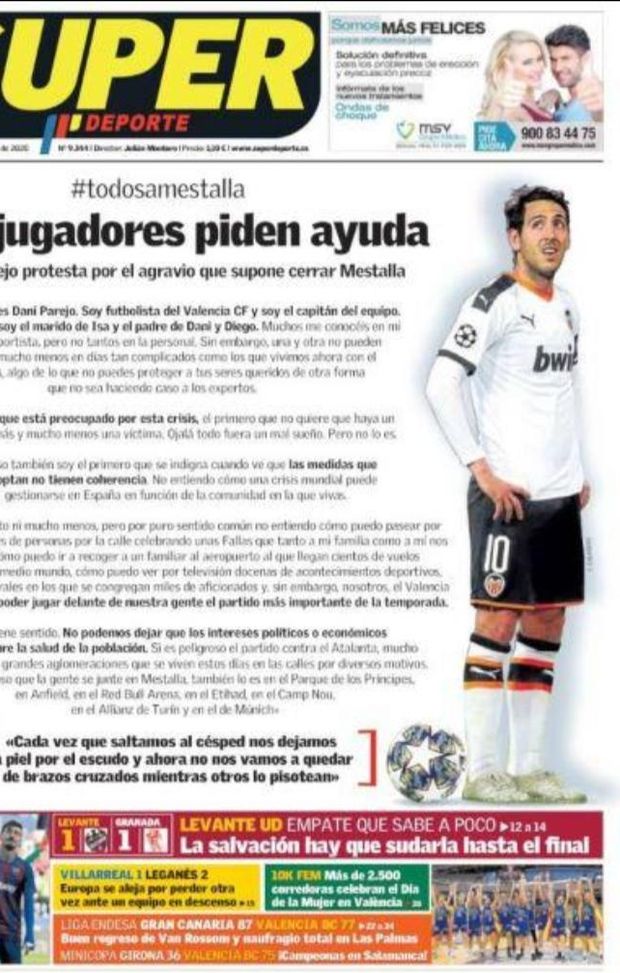 Verso Valencia-Atalanta 