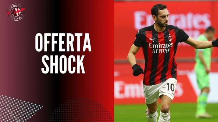Hakan Calhanoglu (centrocampista AC Milan), in scadenza di contratto con i rossoneri | Milan News (Getty Images) 