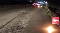 Tifosi Bari dopo il derby vinto ad Andria: gomme squarciate dalle buche in autostrada