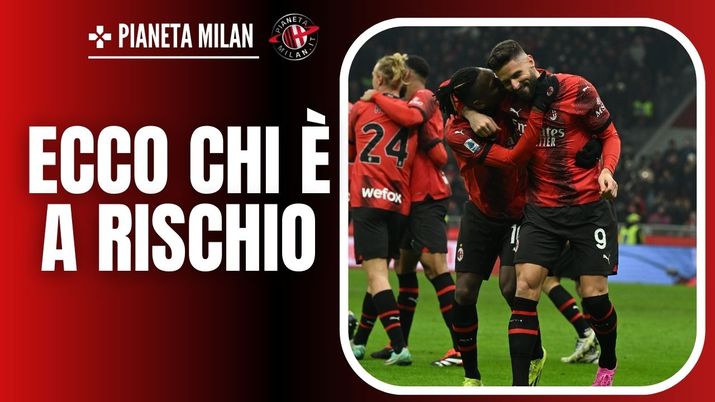 Rafael Leao AC Milan Milan-Roma 3-1 Serie A 2023-2024 diffidati