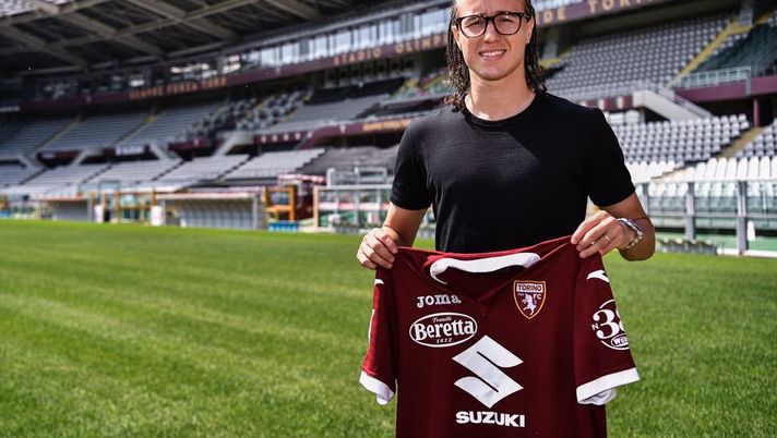 Diego Laxalt, nuovo acquisto del Torino (credits: Official Torino FC Twitter account) 