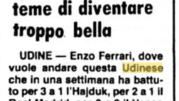 Accadde Oggi: 7/8/1983, l’Udinese ora rischia di essere troppo bella