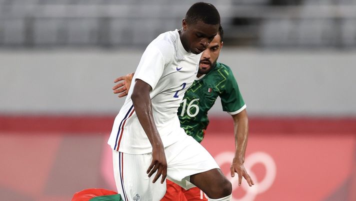 Pierre Kalulu (difensore AC Milan) durante Messico-Francia 4-1 delle Olimpiadi di Tokyo 2020 | Milan News (Getty Images)