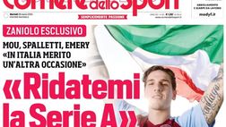 PRIMA PAGINA CORRIERE DELLO SPORT OGGI: “Acerbi-Jesus, ultimo atto”