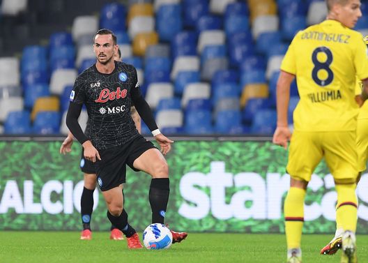 NAPLES, ITALY - OCTOBER 28: Fabián Ruiz of Napoli during the Serie A match between SSC Napoli and Bologna FC at Stadio Diego Armando Maradona on October 28, 2021 in Naples, Italy. (Photo by SSC NAPOLI/SSC NAPOLI via Getty Images) Il talento di Fabián Ruiz è un viaggio che non termina mai- immagine 2