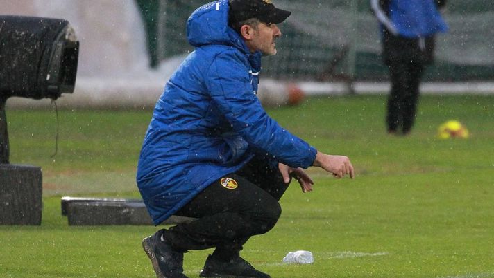 Cristiano Lucarelli, allenatore della Ternana 