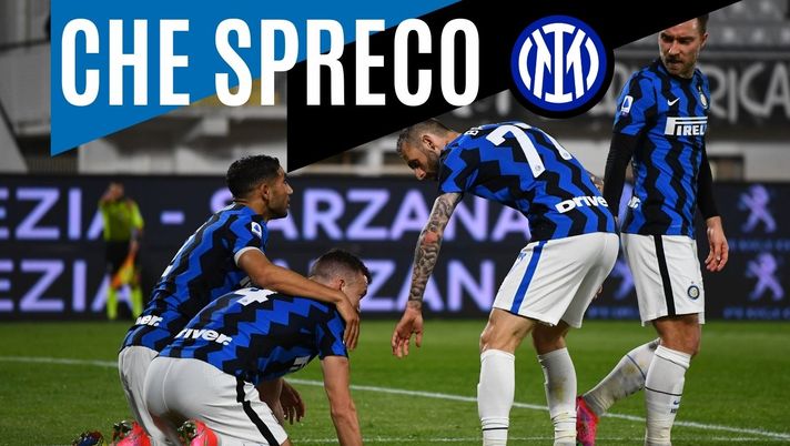 Spezia-Inter 1-1 risultato finale: nerazzurri spreconi, secondo