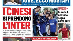 EDICOLA CdS – I cinesi si prendono l’Inter. Thohir alla Pinetina per…
