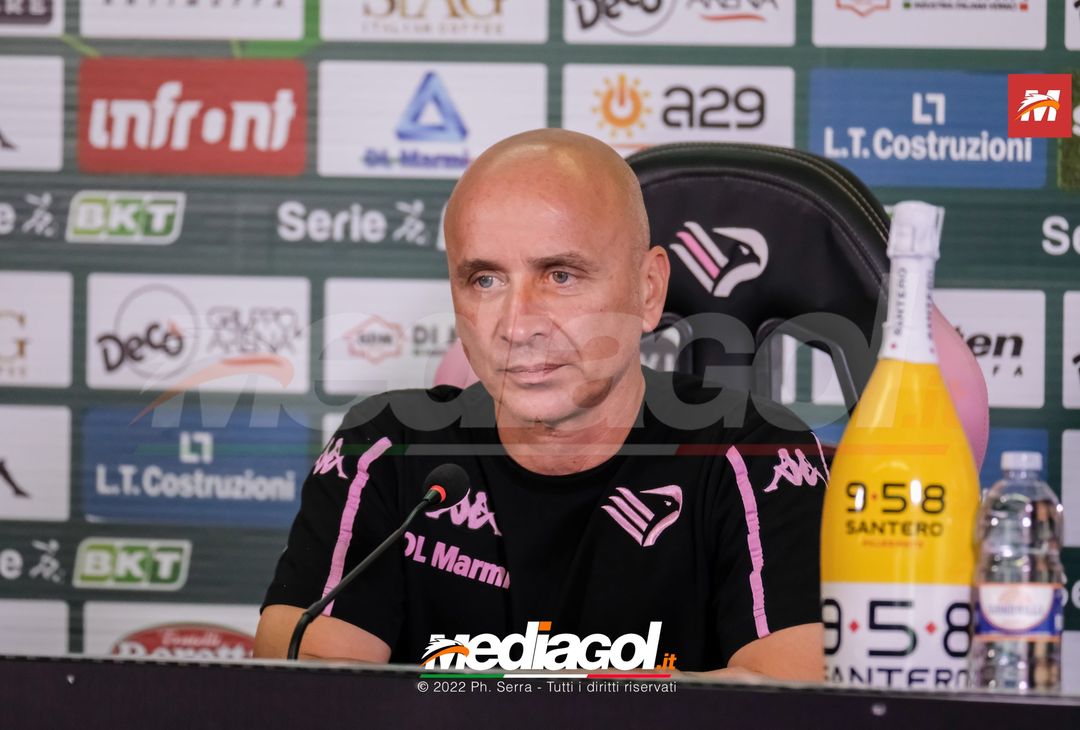FOTO PALERMO, verso il Cittadella: mister Corini in conferenza (Gallery) - immagine 8